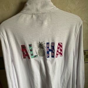 Women’s Tommy Bahama sweat shirt or top L